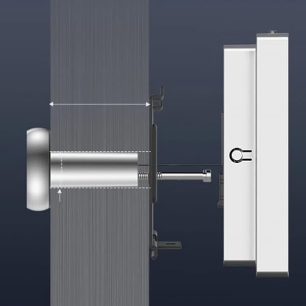 Facill instalación mirilla con cámara